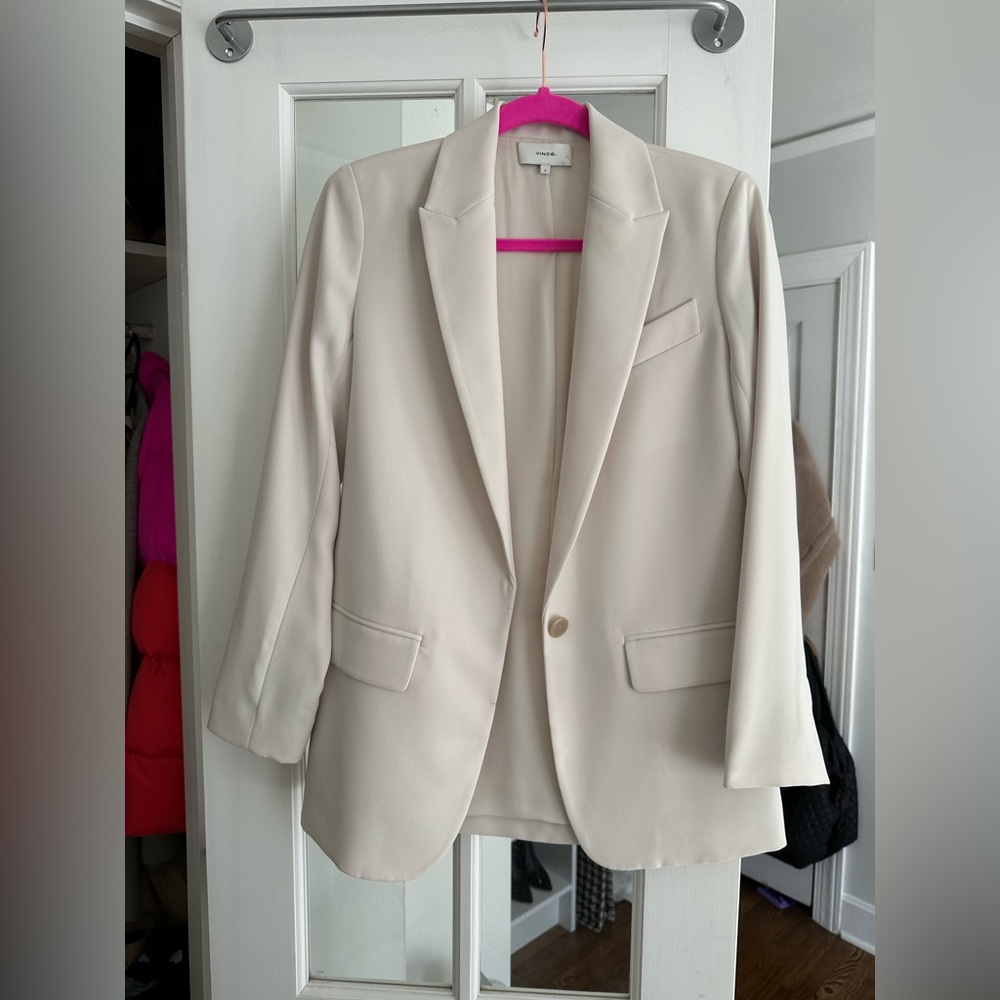 Vince Cream Blazer